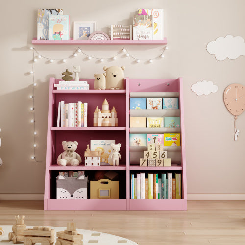 Viva Atelier Lila Pink Sling Toy Storage Cabinet
