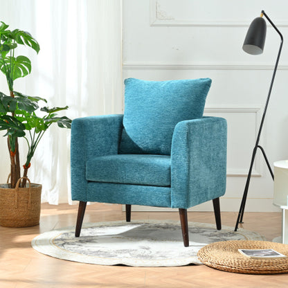 Teal Tufted Accent Chair | Viva Elysia