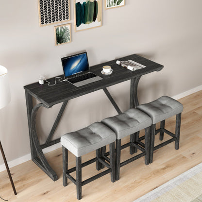 Viva Volt Power-Integrated Bar Table Set