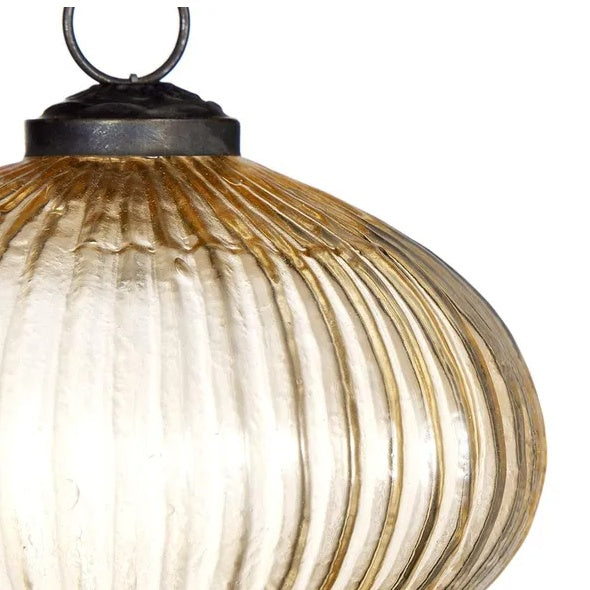 Viva Holiday Collection: The Lumière Glass Ball Ornaments, Set of 8