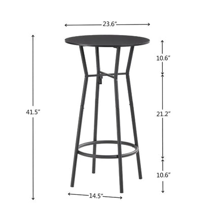 Viva Elite Industrial Bar Table Set – The Future of Urban Dining