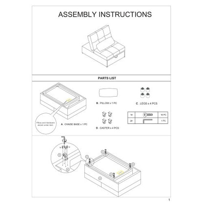Viva Elite Nimbus Blue-Gray Sherpa Sleeper Sofa Chair - The Future of Cozy Luxury
