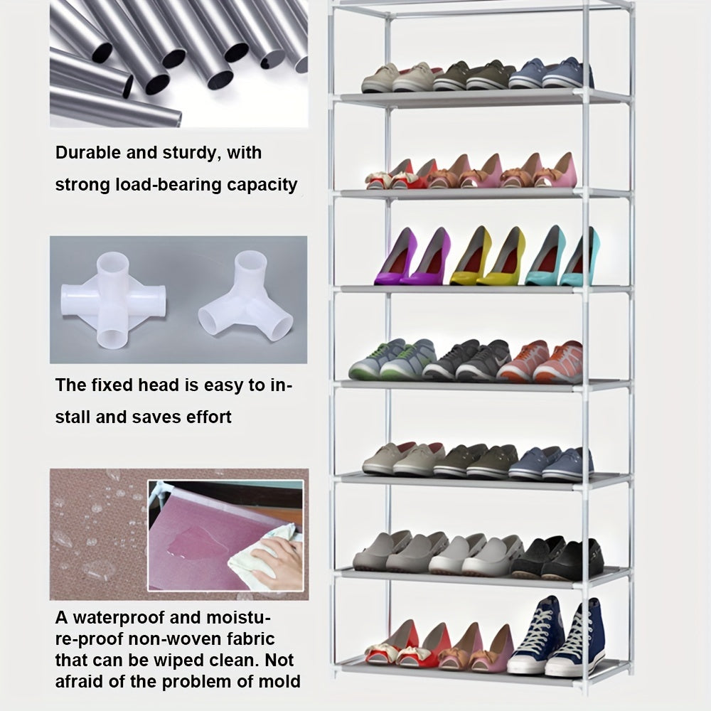 Viva Essentials – 10-Layer Shoe Cabinet with Dust Cover