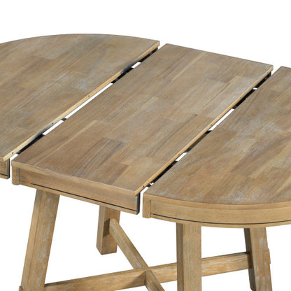 Viva Ellipse Collection: Viva Ellipse Extendable Round Dining Table