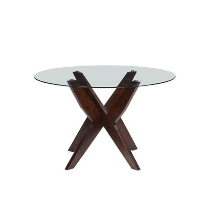 Viva Amalie Collection: Dark Brown Dining Table