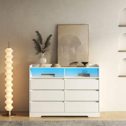 Viva Elite 6-Drawer LED Vanity Collection - The Future of Illuminated Beauty