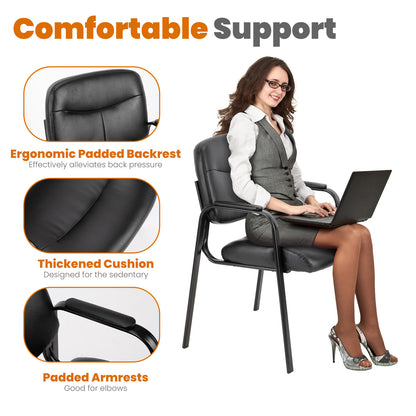 Viva Atelier Concorde Leather Conference Room Chair