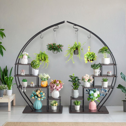 Viva Botanica Tiered Plant Stand – Structure, Symmetry & Smart Display