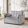 Viva Elite Velvet Loveseat Sleeper Sofa Bed with Side Table - The Future of Intimate Luxury