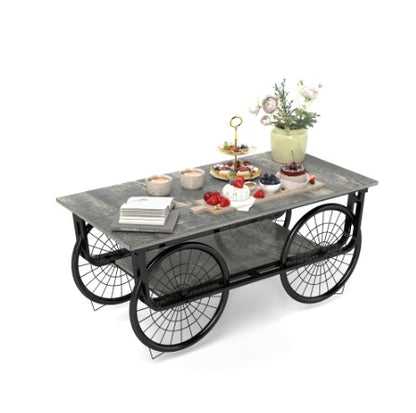 Modern Rectangular Coffee Table – Stylish & Sturdy Centerpiece for Your Living Room