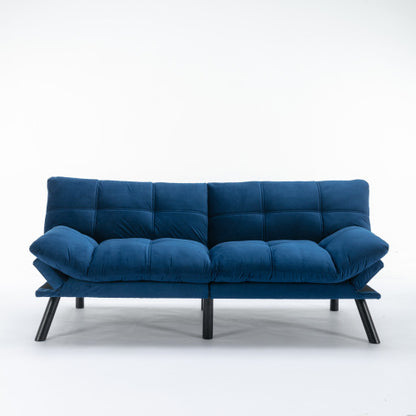 Viva Urban Comfort Collection: Navy Blue Convertible Sofa Bed