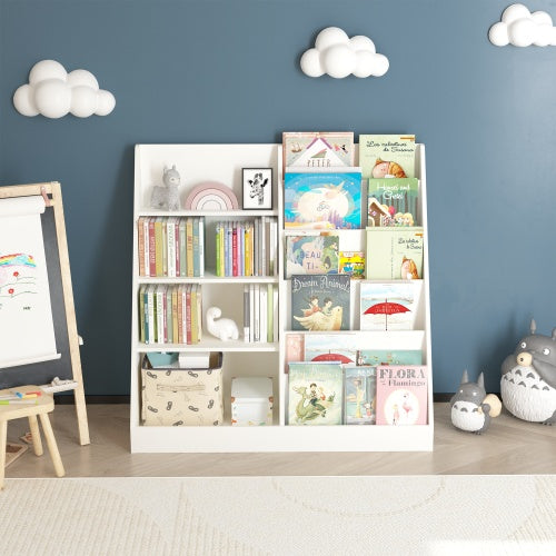 Viva Sprout 4-Tier Children’s Bookcase & Toy Storage Organizer