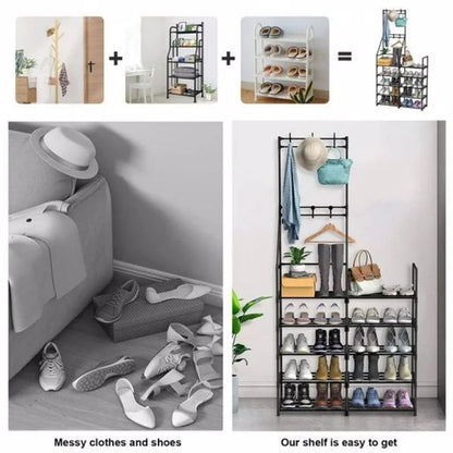 The Viva 5-Layer Shoe Rack – Vertical Simplicity with Sophisticated Function