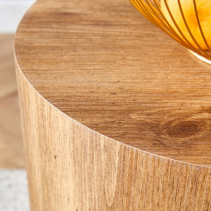 The Cylindrical Table With Its Patterned Design Can Be Easily Integrated Into A Variety Of Interior Styles, From Coffee Tables To Small Dining Tables, Workbenches Or Makeshift Writing Desks