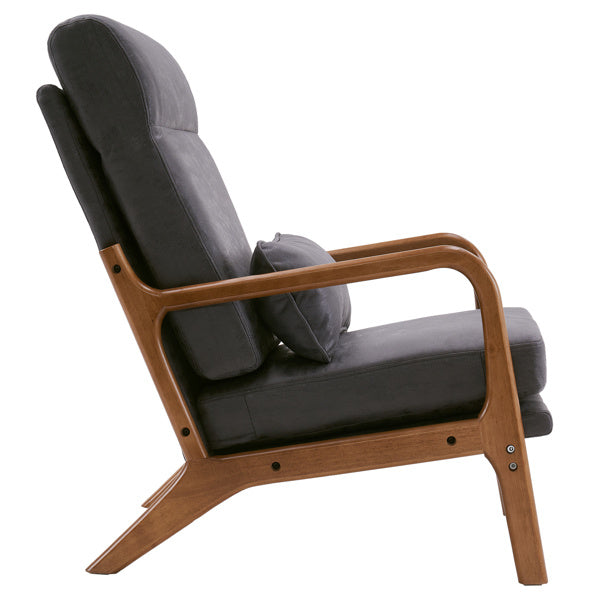 Viva Atelier Collection: The Beaumont Oak Armrest Indoor Lounge Chair
