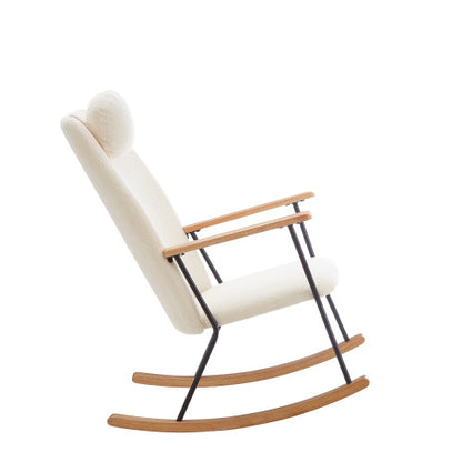 White Modern Rocking Chair | Viva