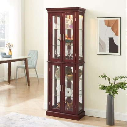 Viva Smart Living Collection: The Celeste Curio Display Cabinet