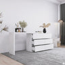 Viva Elite White Vanity Desk Collection - The Future of Sleek Functionality