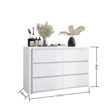 Viva Elite White Vanity Desk Collection - The Future of Sleek Functionality