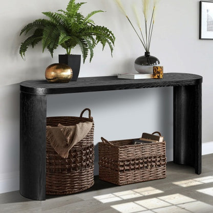 Viva Signature Hallway Series: The 60-Inch Curved-Leg Entryway Table