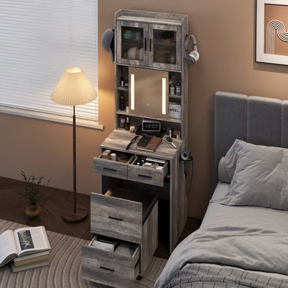 Viva Elite Refined Bedroom Vanity Collection - The Future of Timeless Sophistication