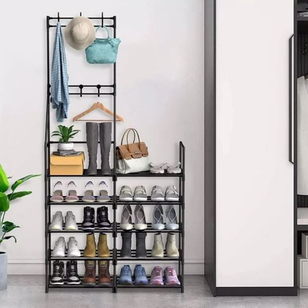The Viva 5-Layer Shoe Rack – Vertical Simplicity with Sophisticated Function