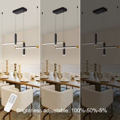 Viva Atelier Javeriah 4-Light Dimmable Kitchen Island Linear LED Pendant