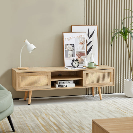 Viva Smart 55.12" Rattan TV Cabinet