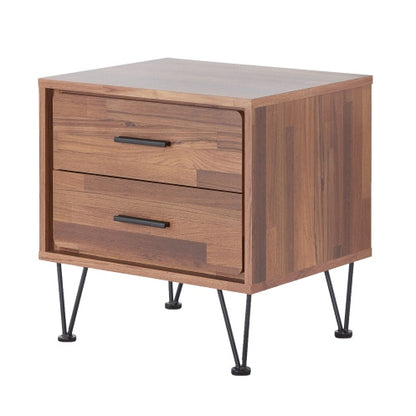 Viva Elite Walnut Luxe 2-Drawer Accent Table – The Future of Architectural Storage