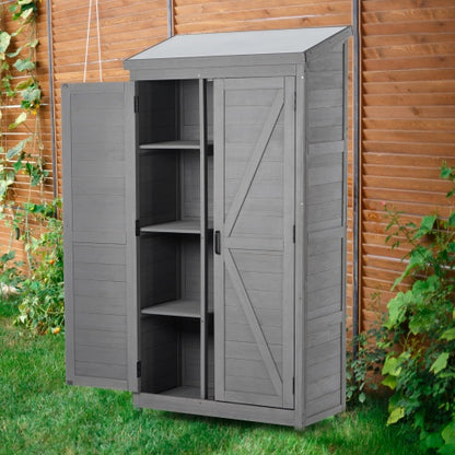 Gray Outdoor Storage Locker | Viva