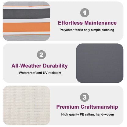 Viva Veranda Collection: The Veranda Duo Hanging Swing