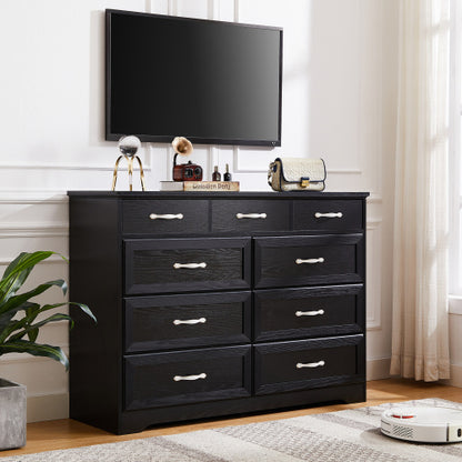 Viva Elite Smart 9-Drawer Console with Sliding Barn Door - The Future of Urban Elegance