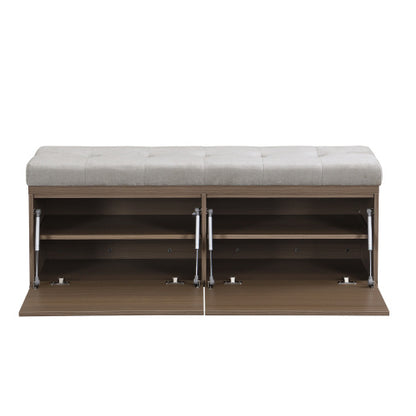 Viva Essentials: 49-Inch Storage Table & Footstool – Where Function Meets Fashion