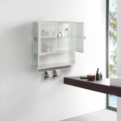 Viva Smart Storage Collection: Modern Double Door Wall Cabinet