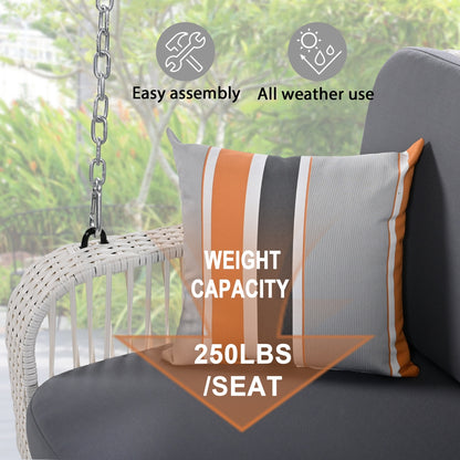 Viva Veranda Collection: The Veranda Duo Hanging Swing