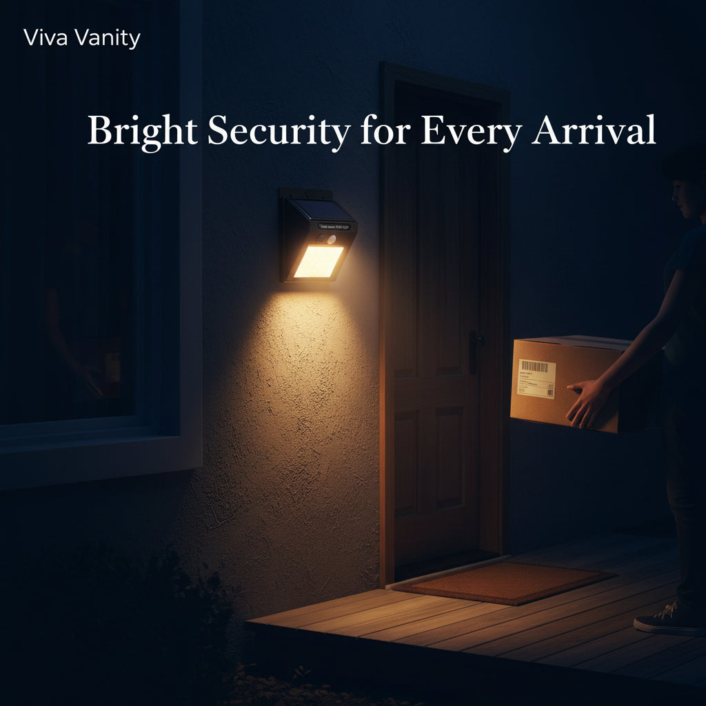 Solar Motion Sensor Security Light - 20 LED IP65 Waterproof