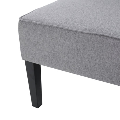 Gray Upholstered Loveseat | Viva Gris Deux