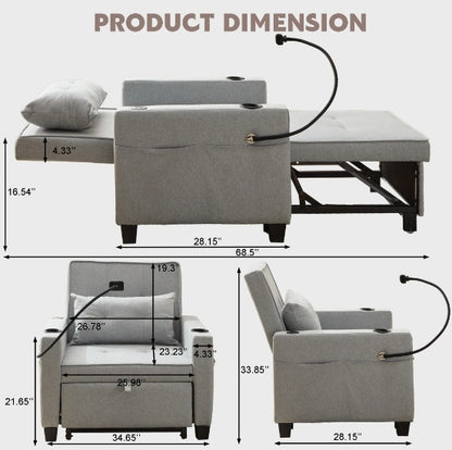 Viva Versa Collection: The VersaCord Futon Chair Bed