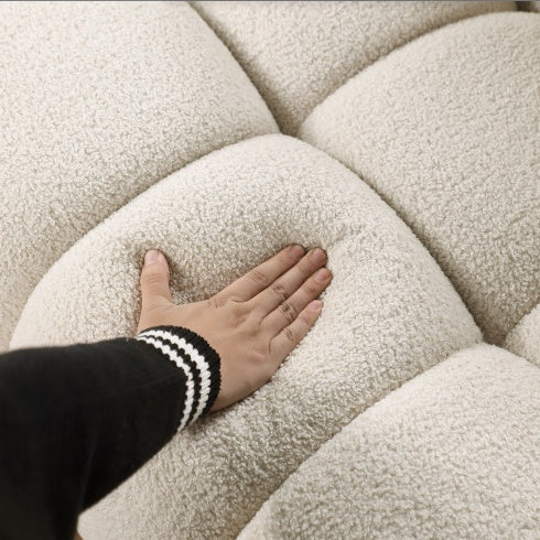 Viva Smart Living Collection: Bouclé Marshmallow 2-Seater Sofa