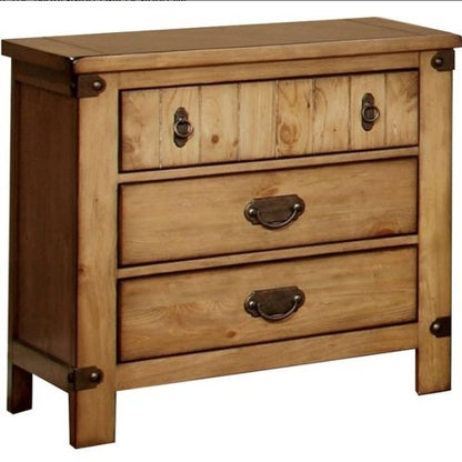 Viva Elite Cottage Weathered Elm Nightstand – The Future of Rustic Smart Living
