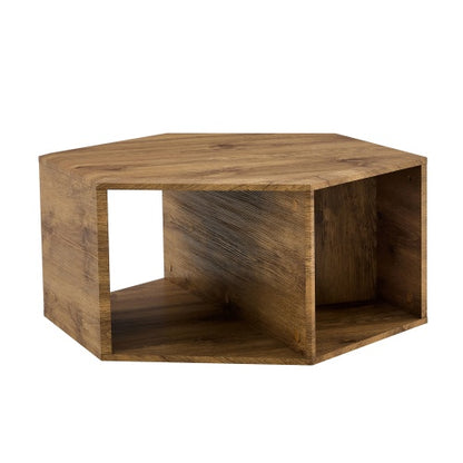 Hexagonal Coffee Table with Storage – 3 Colors | Viva Nexus