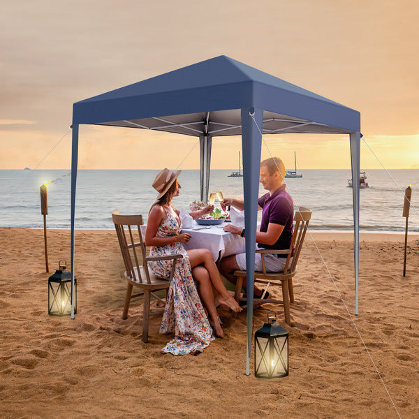 Viva Horizon Blue Non-Enclosed Folding Shed