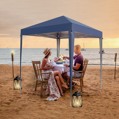 Viva Horizon Blue Non-Enclosed Folding Shed