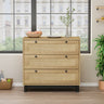 Viva Harmony Collection: Viva Harmony Rope-Woven 3-Drawer Storage Cabinet