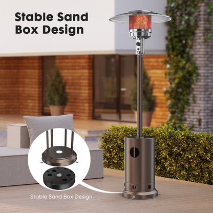 Viva Solstice™ 48,000 BTU Propane Patio Heater — Where Warmth Meets Urban Luxury