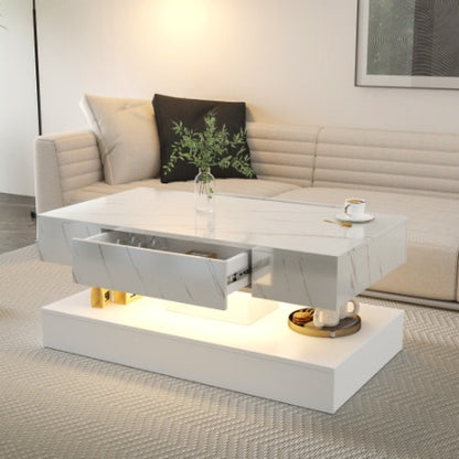 Viva Luxe Living Collection: The LED Coffee Table Experience