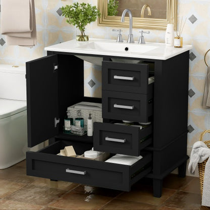 Viva Serene 30" Bathroom Vanity – Effortless Elegance Meets Smart Storage