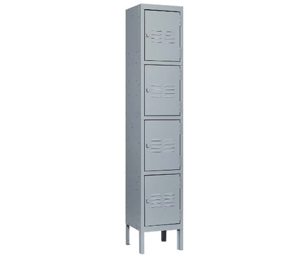 Viva Atelier Argent Industrial Metal Lockers with Locks