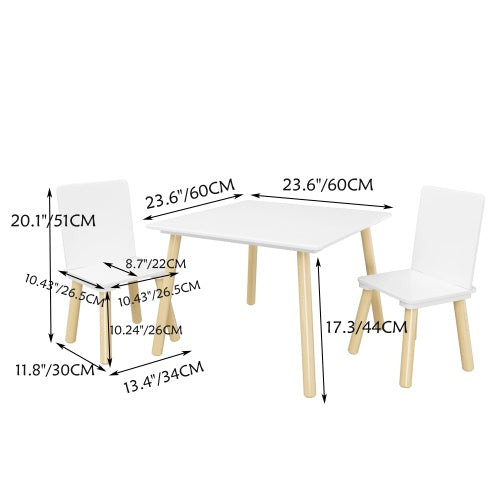 Viva Aria Children’s Table & 2 Chairs Set
