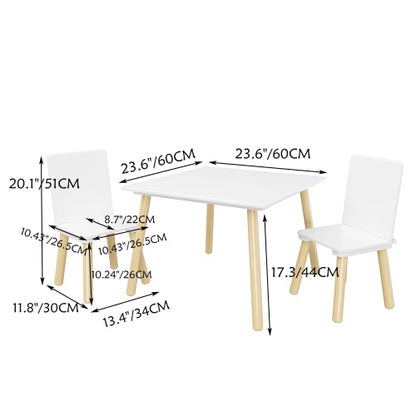 Viva Aria Children’s Table & 2 Chairs Set
